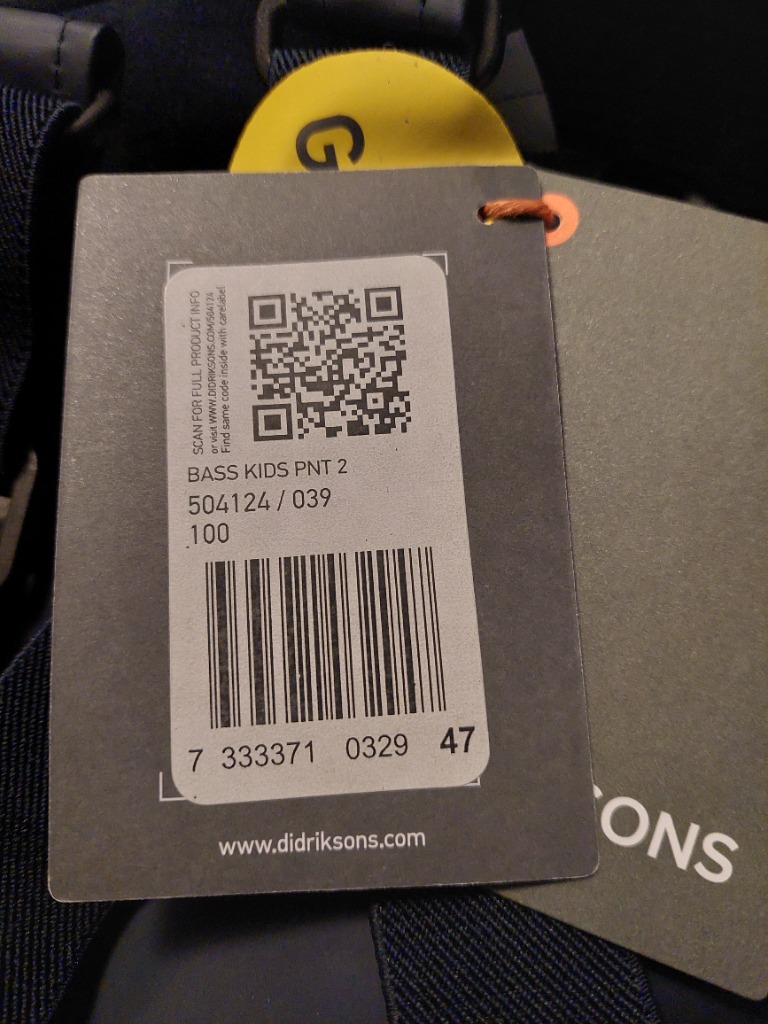 Didriksons pollabuxur 100