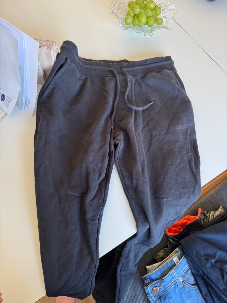 Sort SelectedHomme bukse str S
