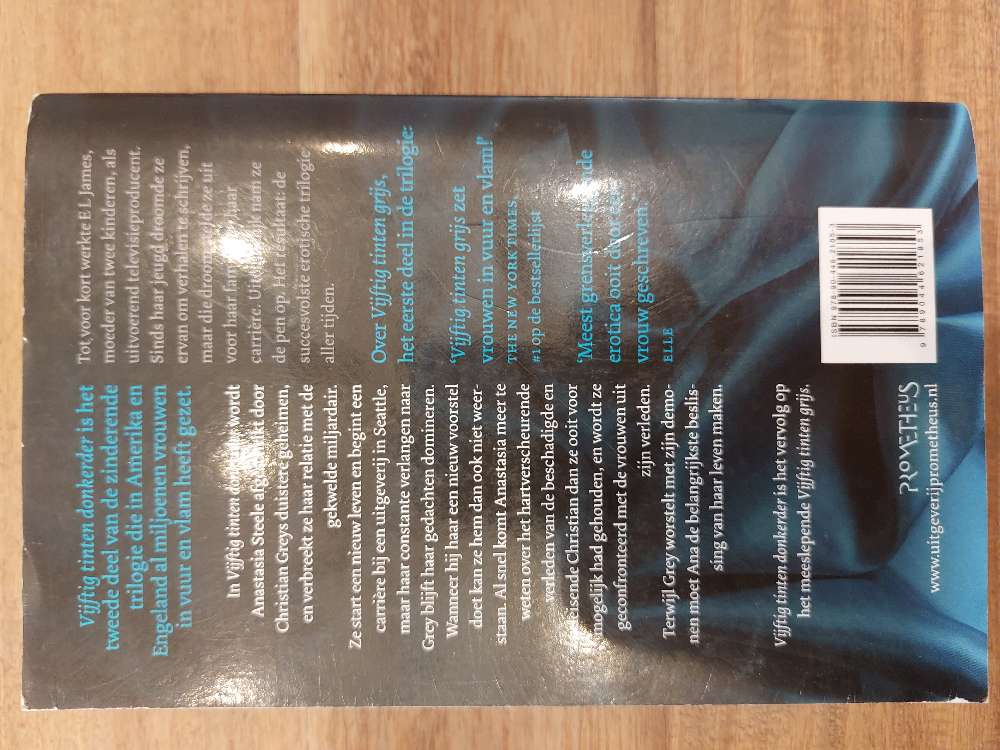 Boek vijftig tinten 