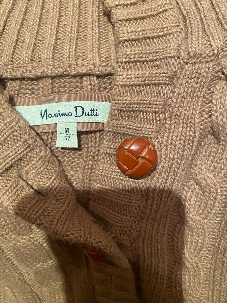 Poncho Massimo Dutti kanel