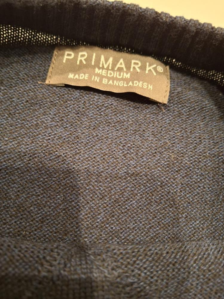 Primark ónotuð peysa-dökkblá stærð M