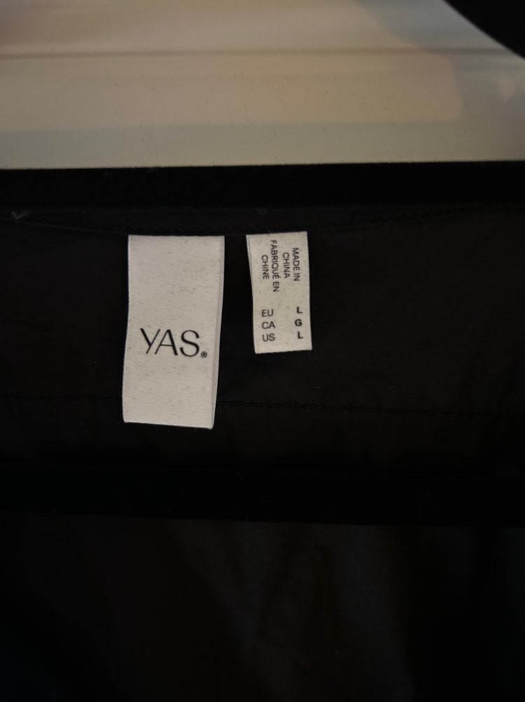 Jakke med frynser str L