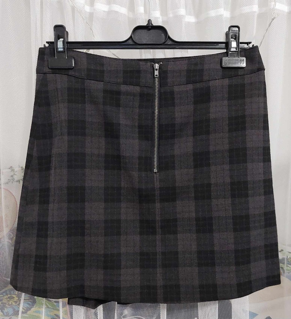 Lindex harmaa hame 36