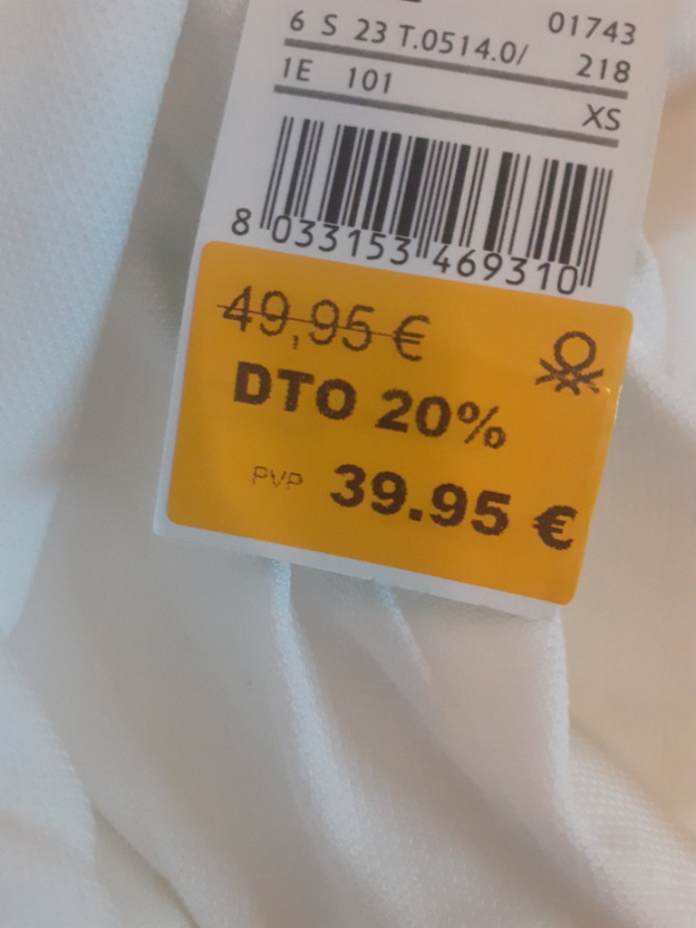 Nýjar Benetton buxur XS