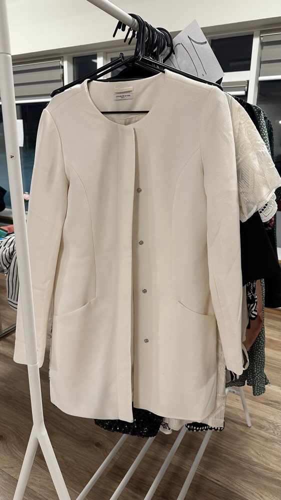 Vero moda hvítur jakki - st. S