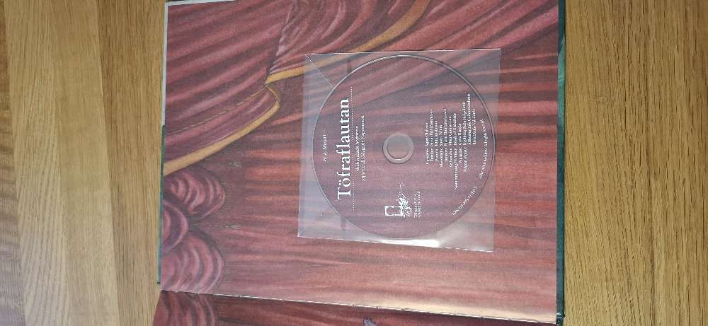 Töfraflautan bók og cd