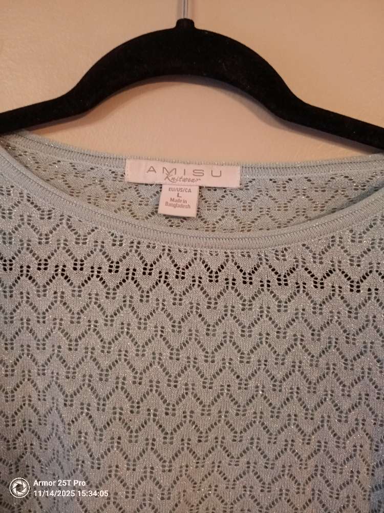 AMISU blá peysa St L