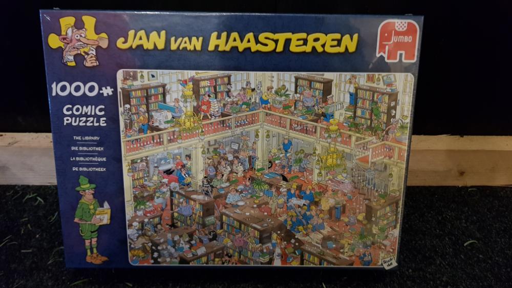 Jan van Haasteren The Library