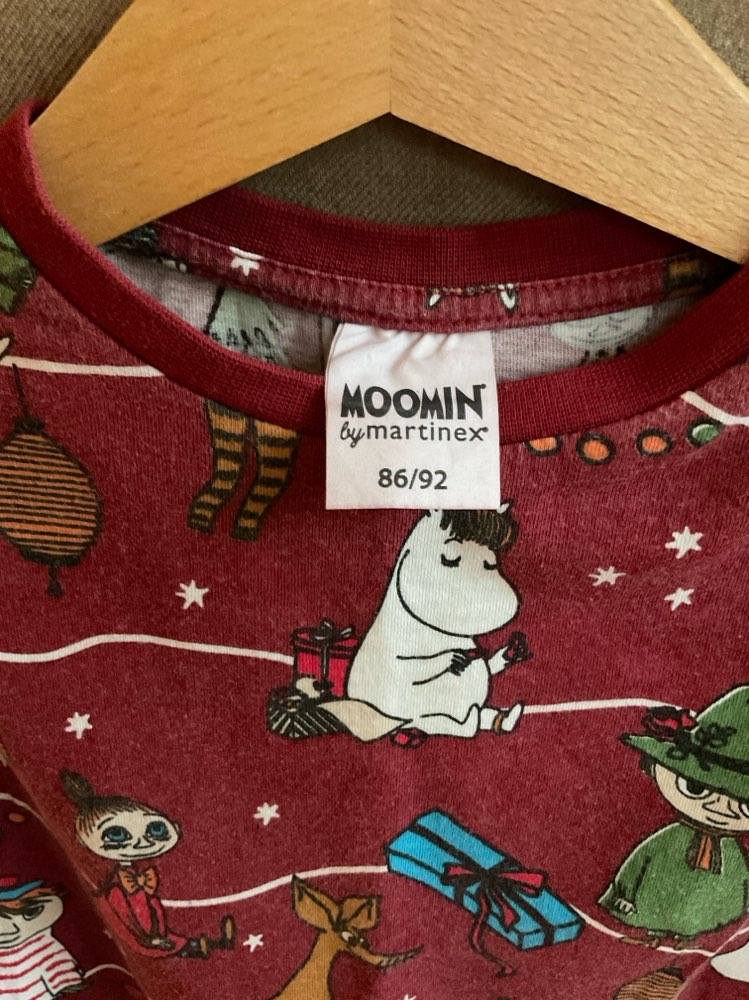 Moomin náttföt st.86/92