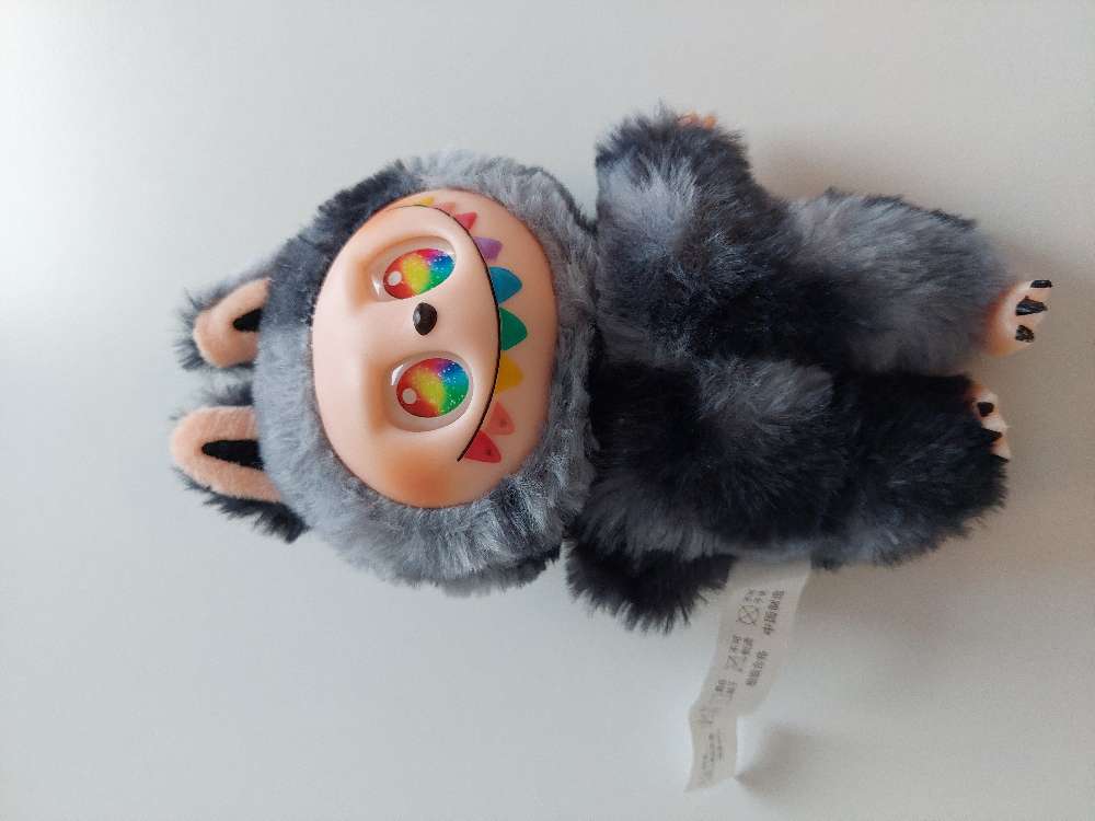 Labubu lafufu grár eins og nýr