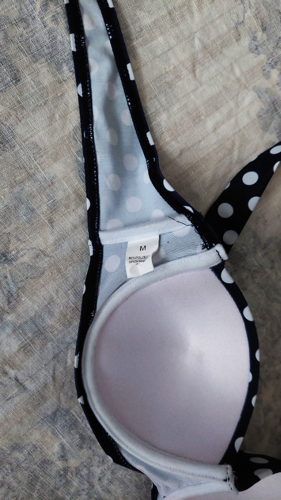 Retro siniset bikinit M