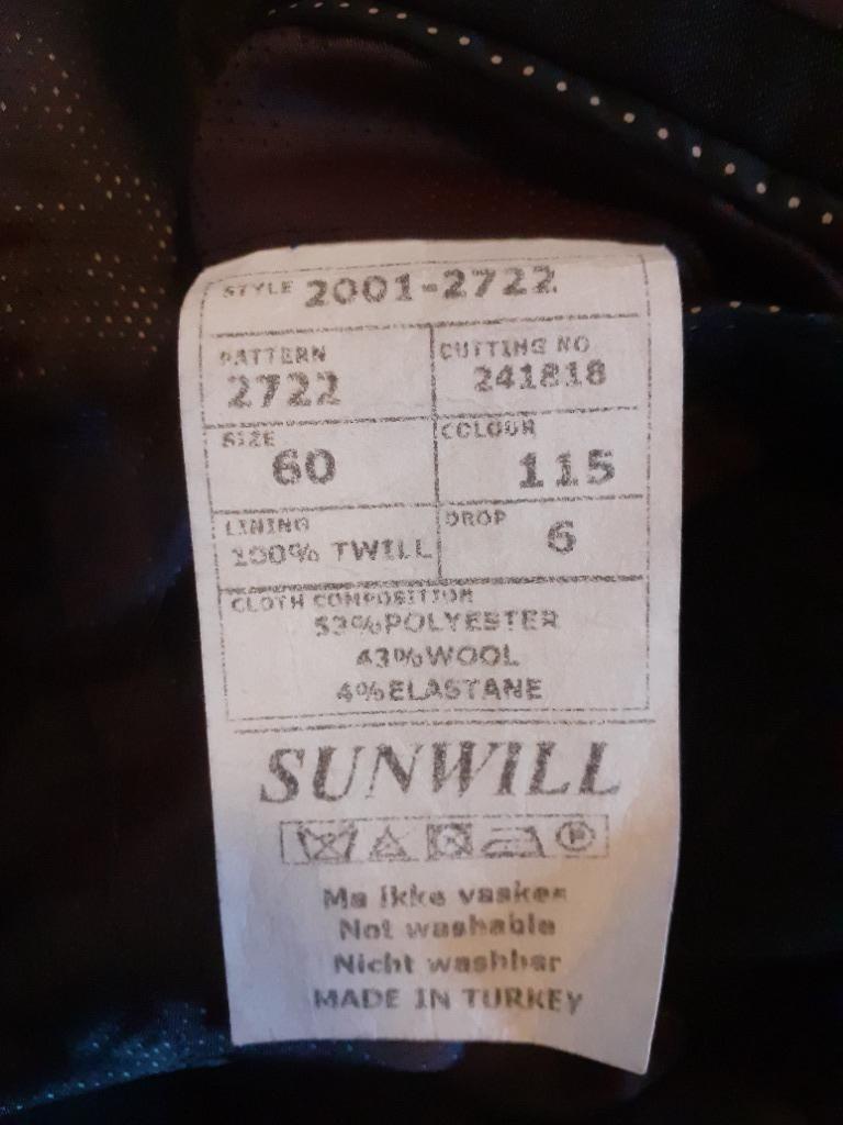 Sunwill jakkaföt 60