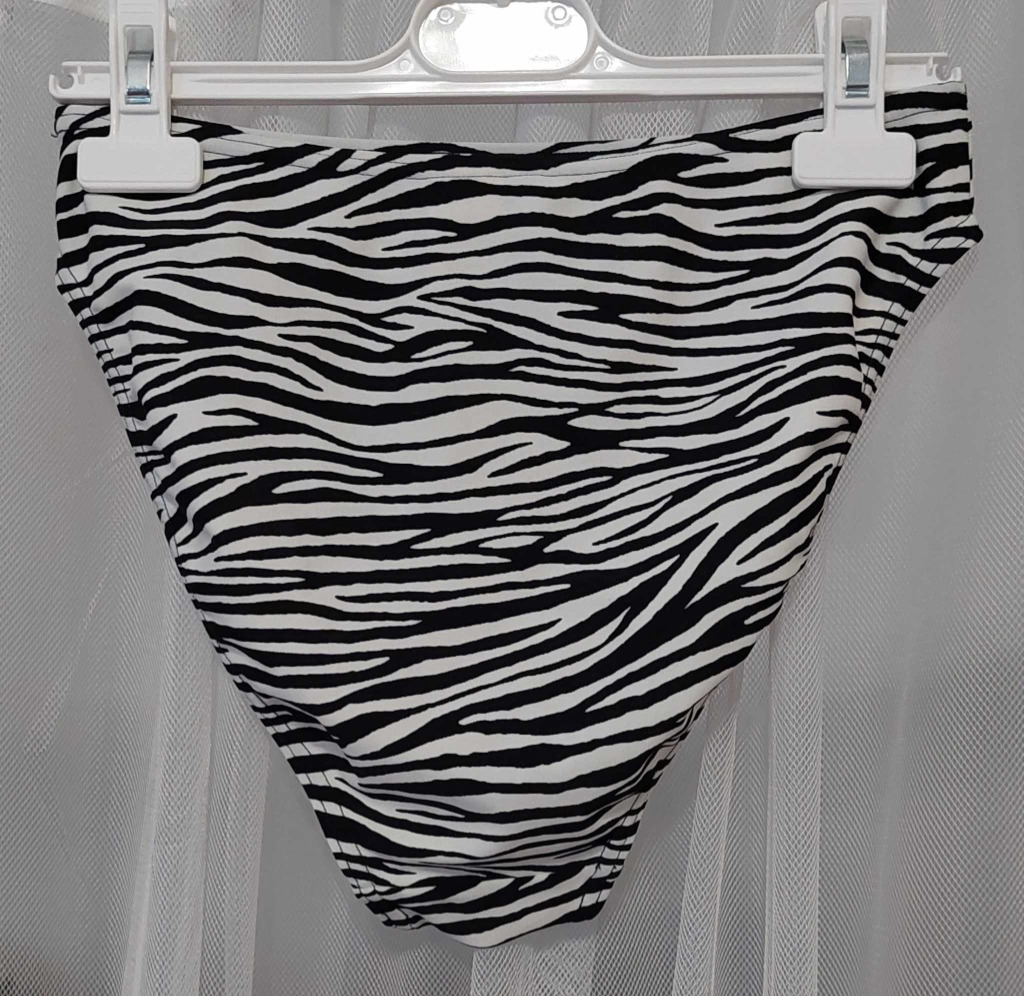 zebra bikini housut S koko