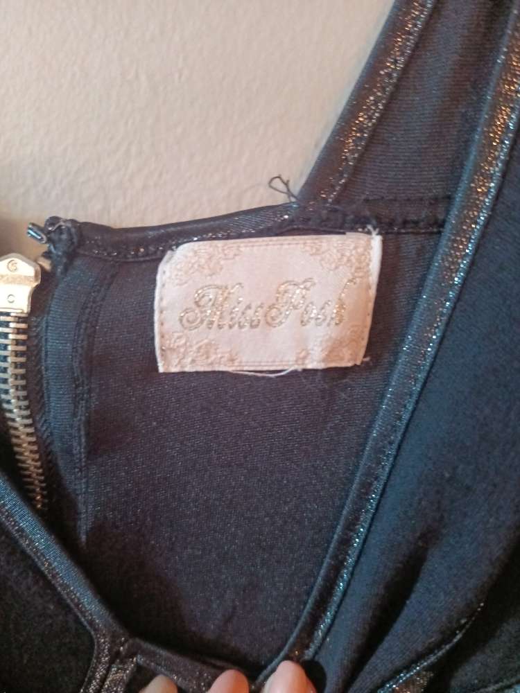 Miss Posh stuttur kjóll m/teygju St M