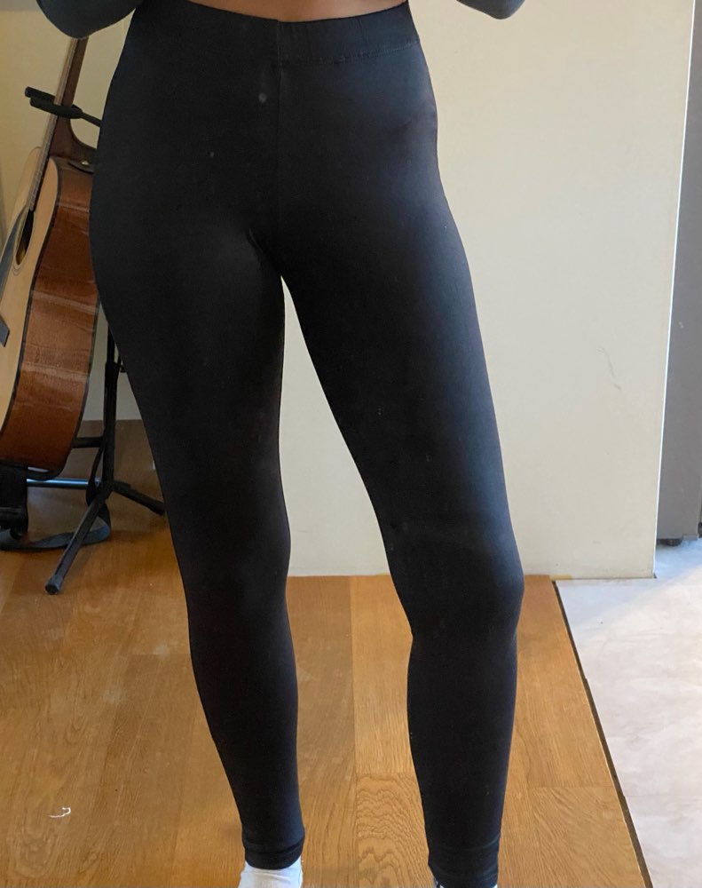 Svartar Zara leggings