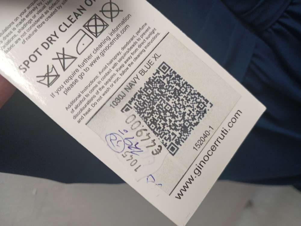 Gino Cerruti sin mekko XL