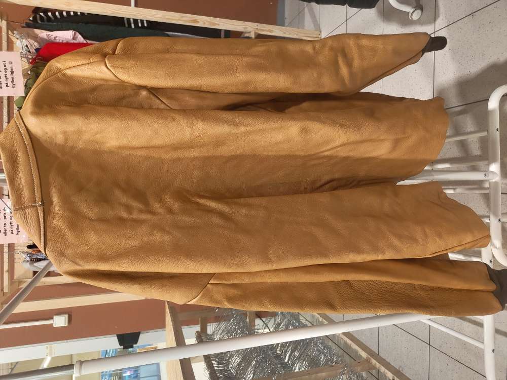 Skinn jakke XXL