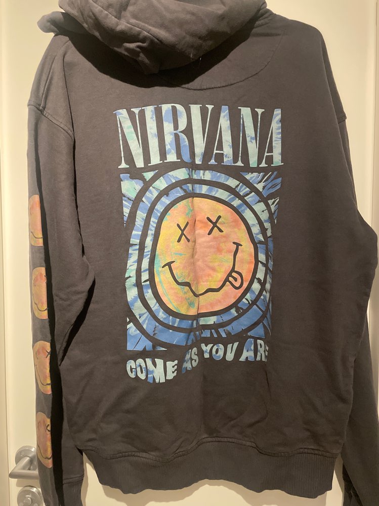 Nirvana baggy genser str M- helt NY!