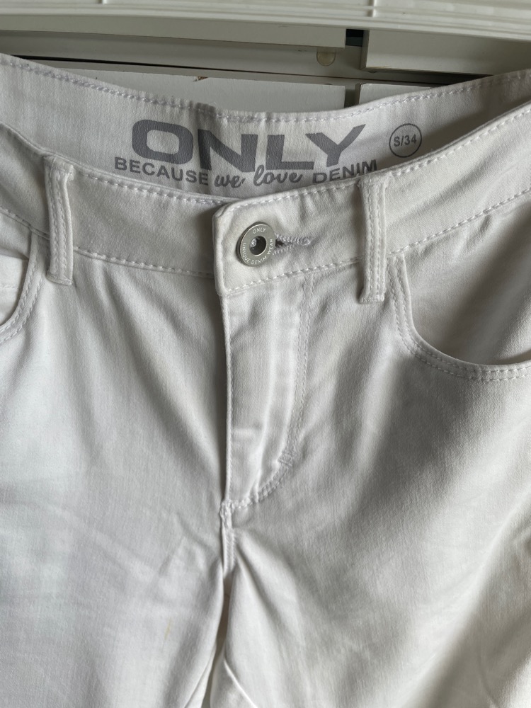Hvide Only Jeans 34/S