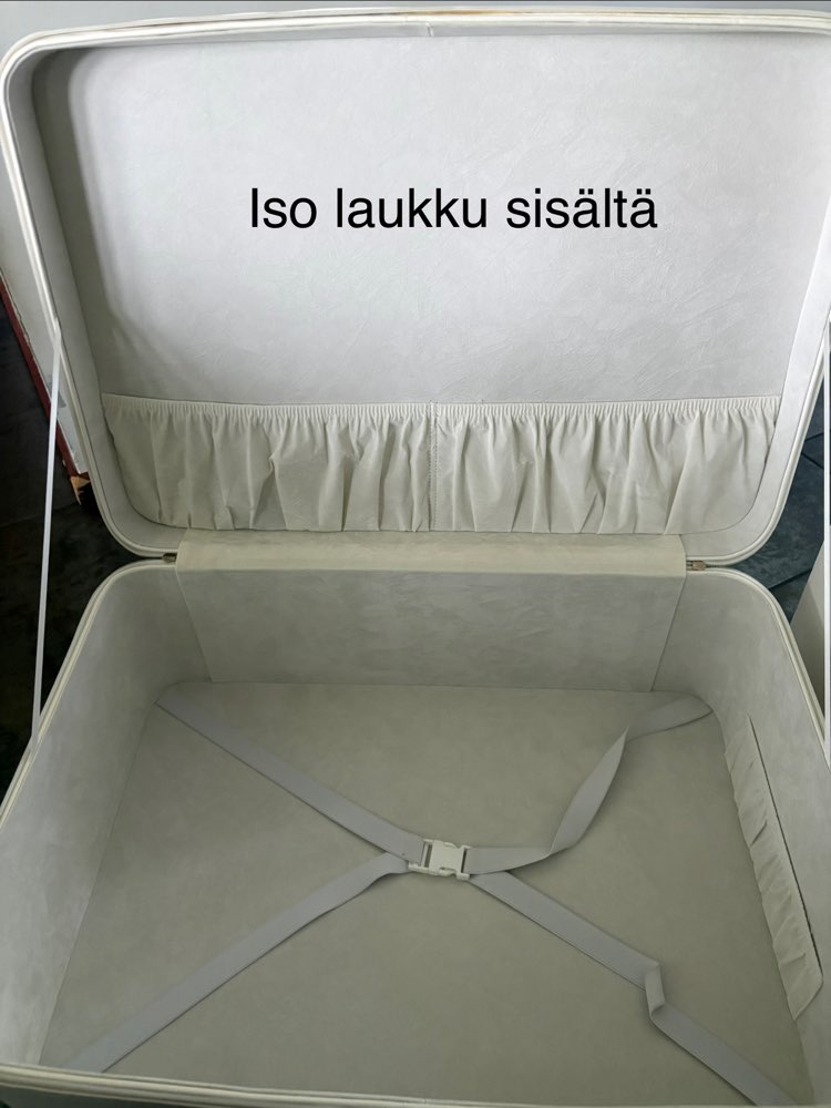Sisustuslaukut 2 kpl