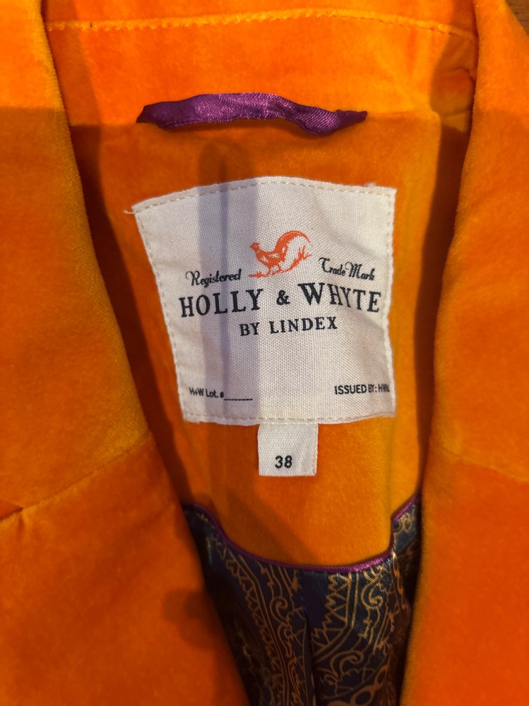 Oransje blazer Lindex