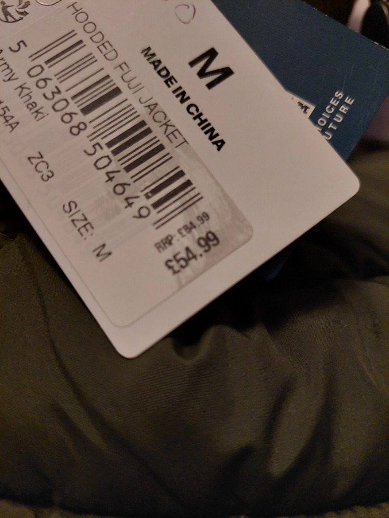 Ný Superdry úlpa M