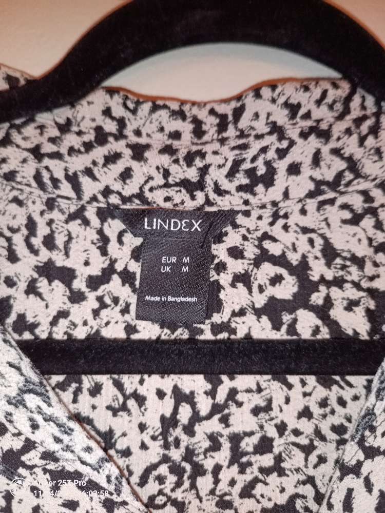 Lindex léttur skyrtukjóll St M