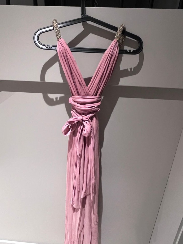 Johan Hultman - Rose kjole m/strass 