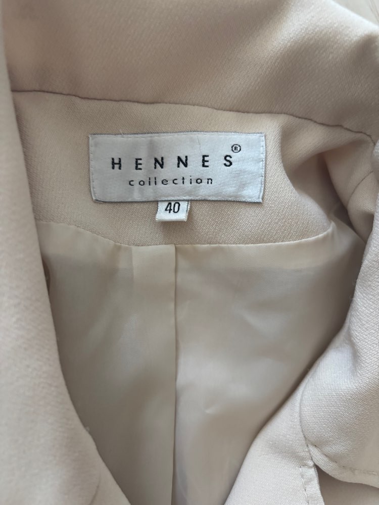 Vintage beige kåpe
