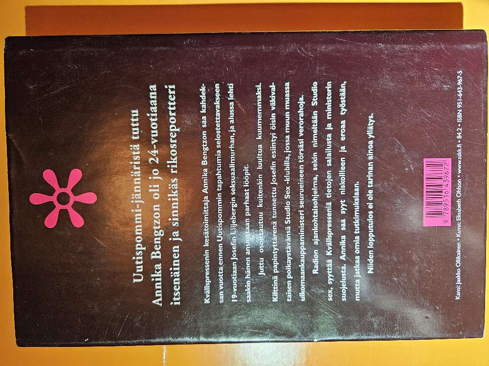 Liza Marklund Studio Sex kirja