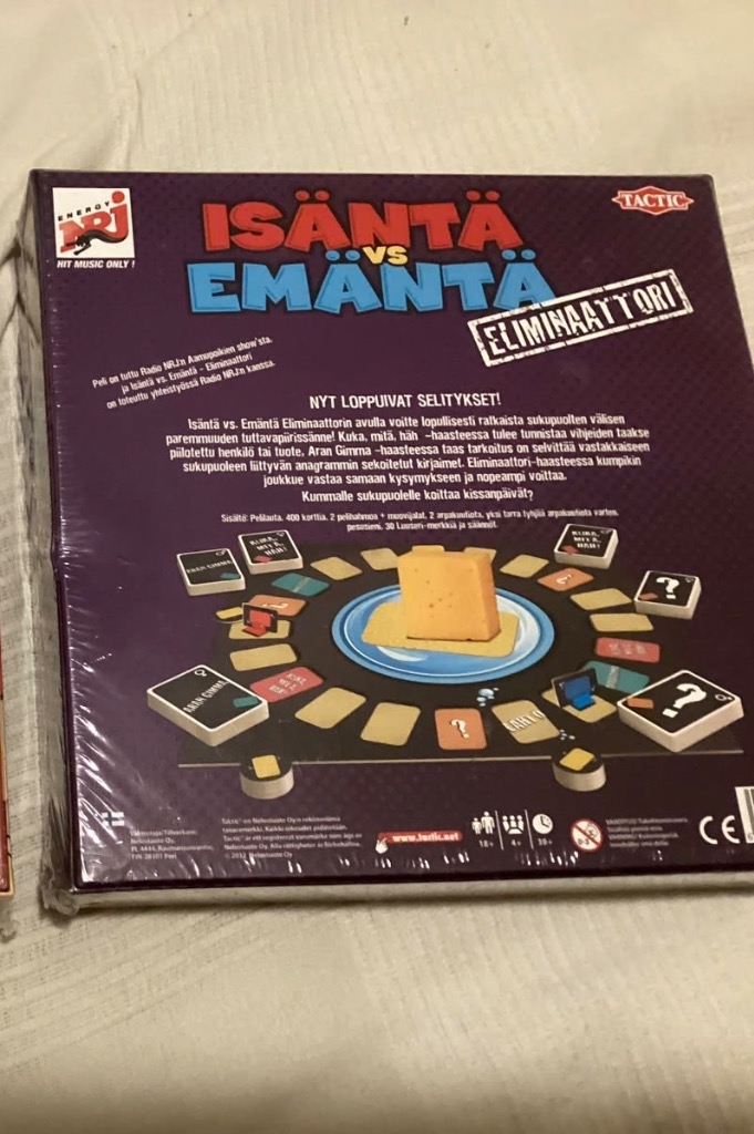 Isäntä vs emäntä eliminaattori, uusi 