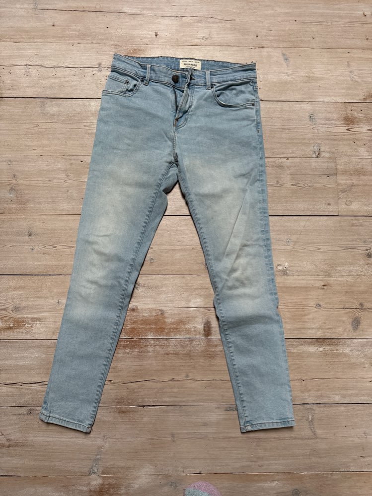 Pull&bear siniset pillifarkut, koko 40