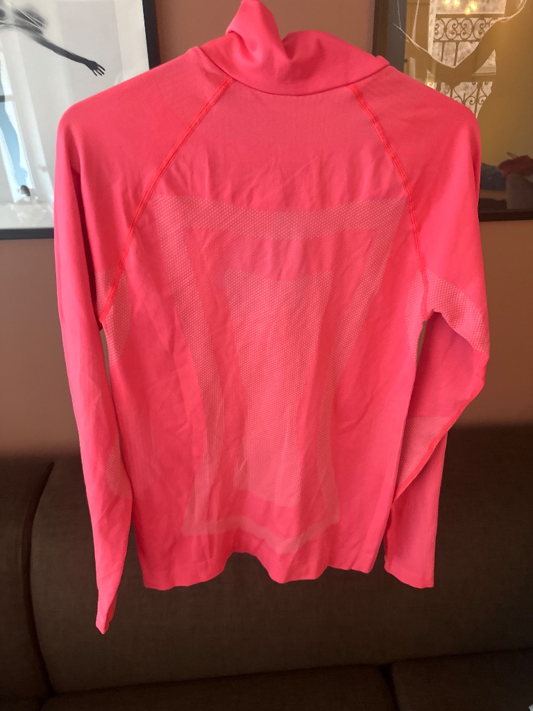 Stormberg rosa zip genser M/L