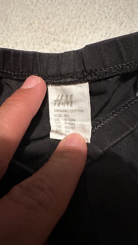 Shorts grå (h&m) str.80