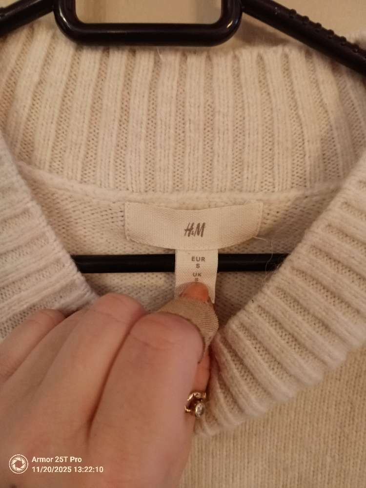 Kósý peysa röndótt H&M St S (Overzised)