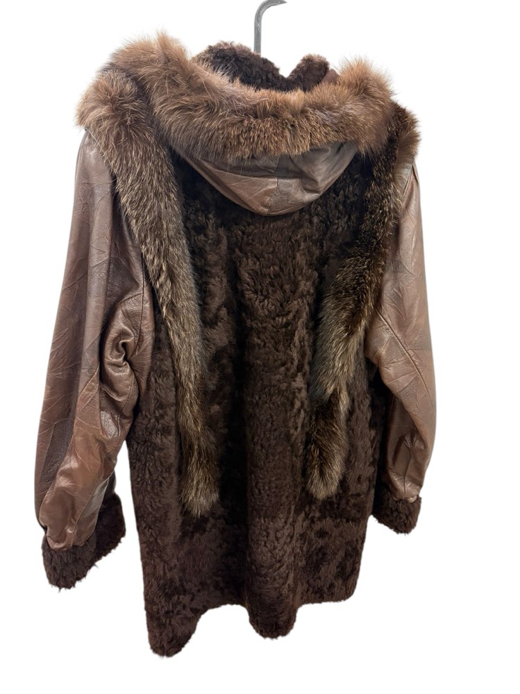 VL Turkis ruskea takki, noin S/M