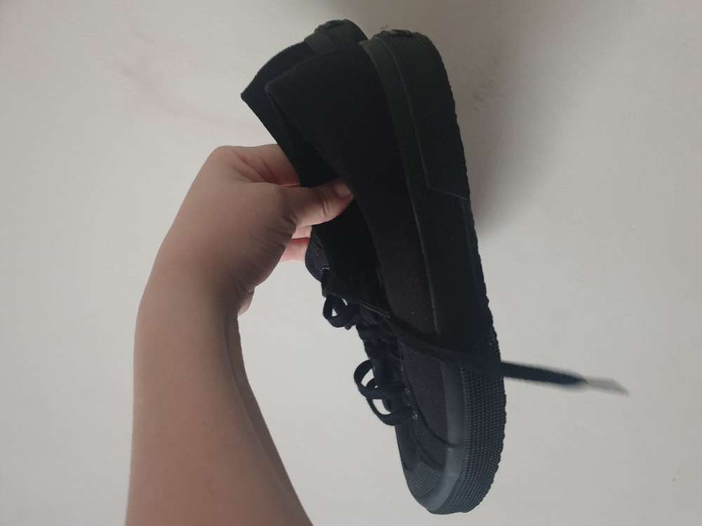 Mustat Superga tossut 40