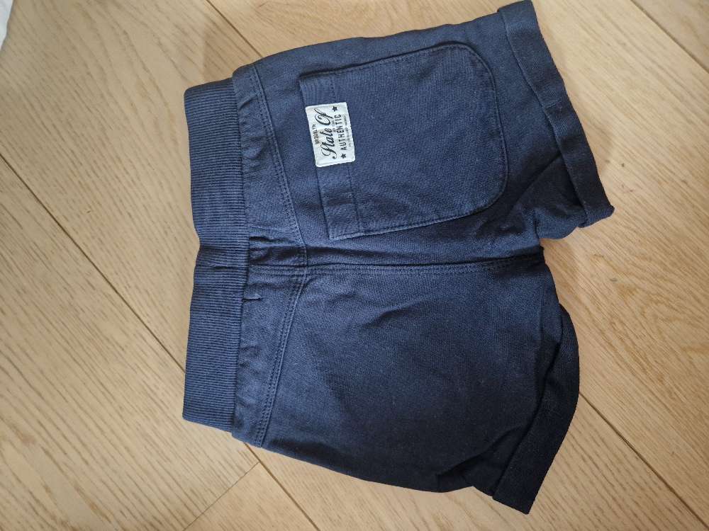 Shorts mørkblå - str 86
