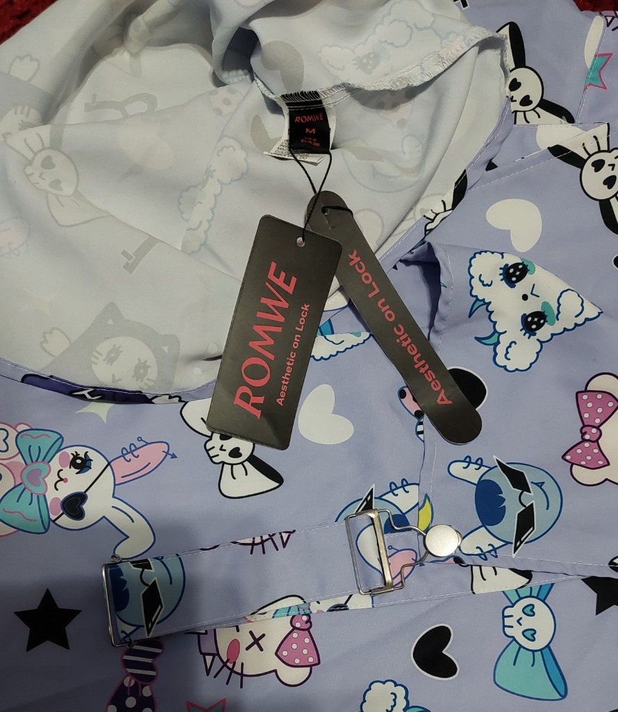 Romwe haalaripinafore M koko