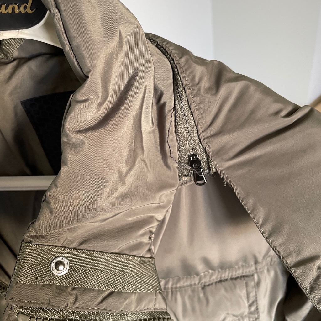 varm khaki parka, HOX/M