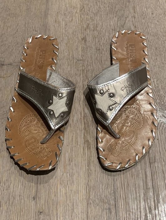 Sandal med stjerne str 38