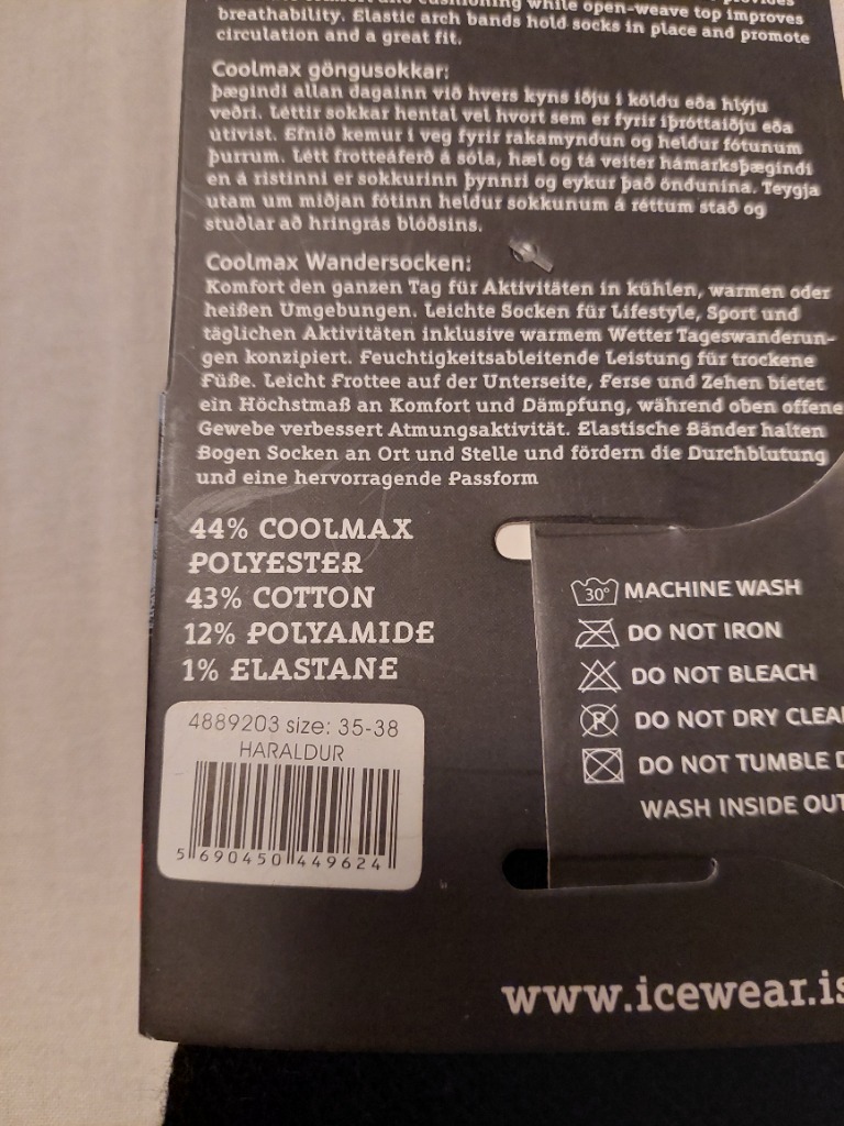 Icewear göngusokkar
