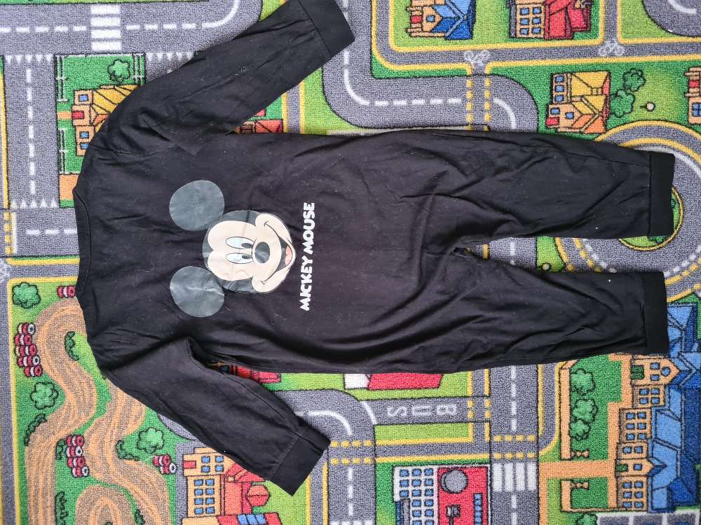 Mickey Mouse svartur svefngalli 98