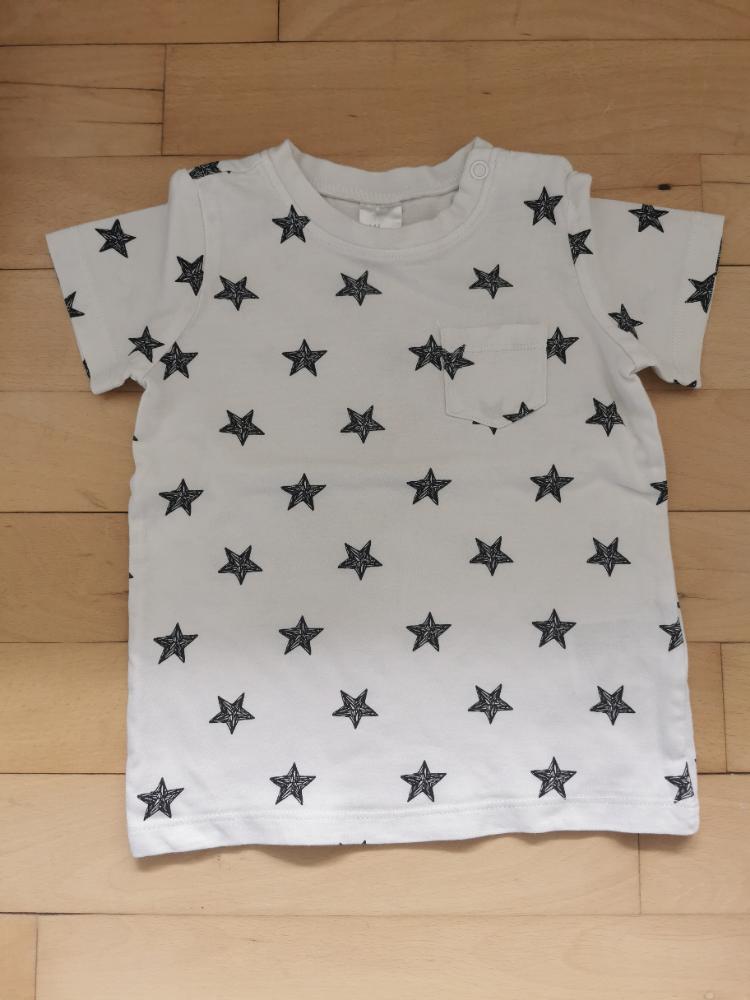 H&m T-shirt 74 stjerner 