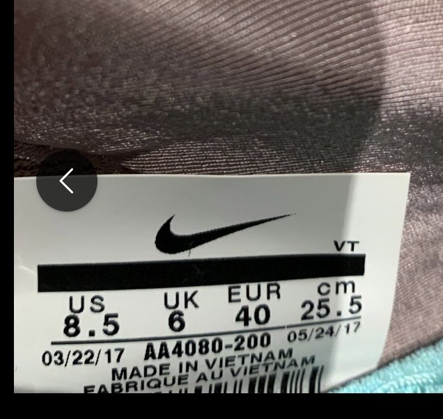 Nike joggesko str 40