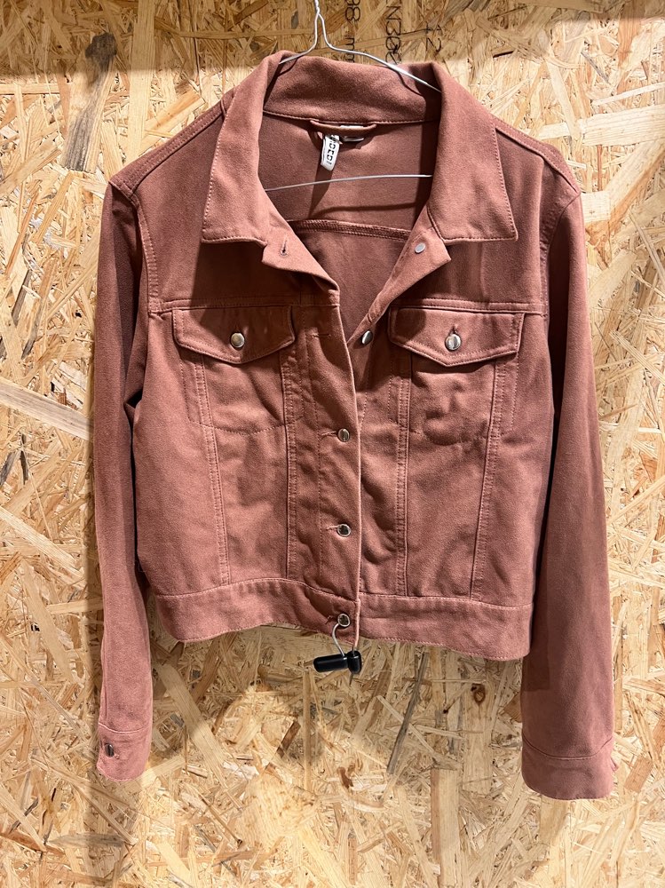 A: Gammelrosa jakke H&M str s