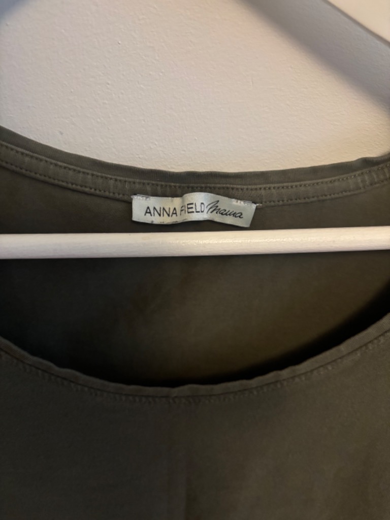 Anna Field vihreä äitiysmekko S