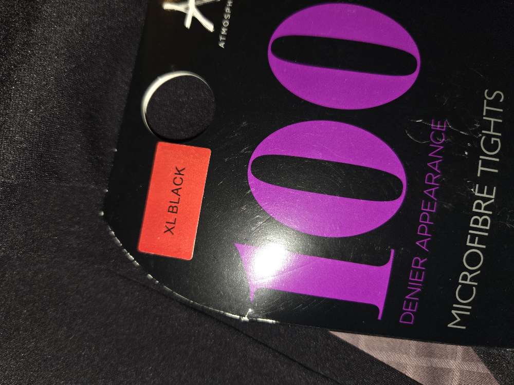 Sokkabuxur ónotaðar st.XL svartar