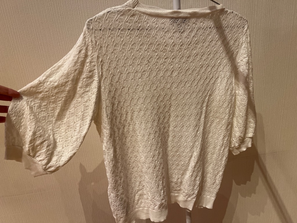 XL b.young hvit topp