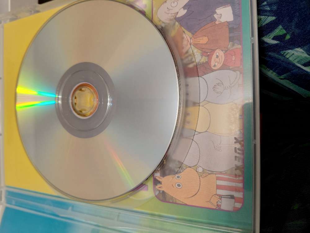 Muumi-DVD, alkup. äänet, ei naarmuja